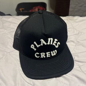 Black Planes Crew Trucker Hat